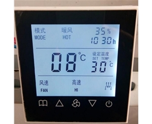 广东触摸屏风机盘管温控器